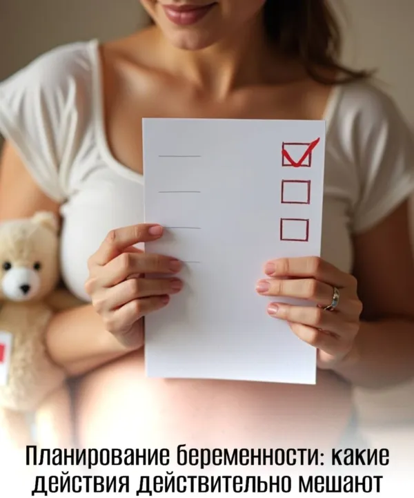 Планирование беременности: какие действия действительно мешают зачатию
